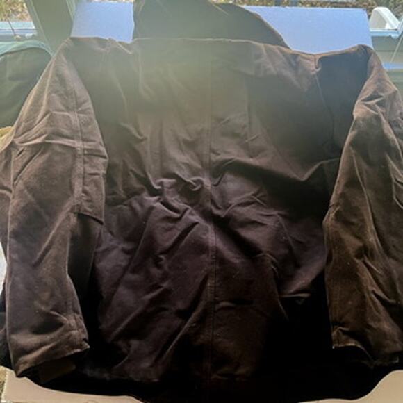 Branded Y2K Sandstone Jackson Coat Brown Sherpa Lined Carhartt Mens 4XL Tall EUC - Picture 7 of 13